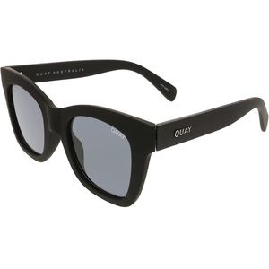 Quay Australia Women's After Hours Sunglasses, Black/Smoke, One Size